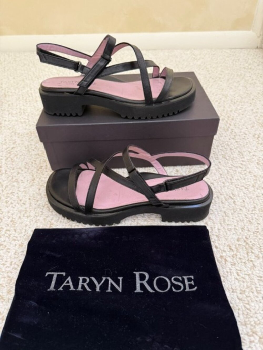 Taryn Rose Strap Sandals